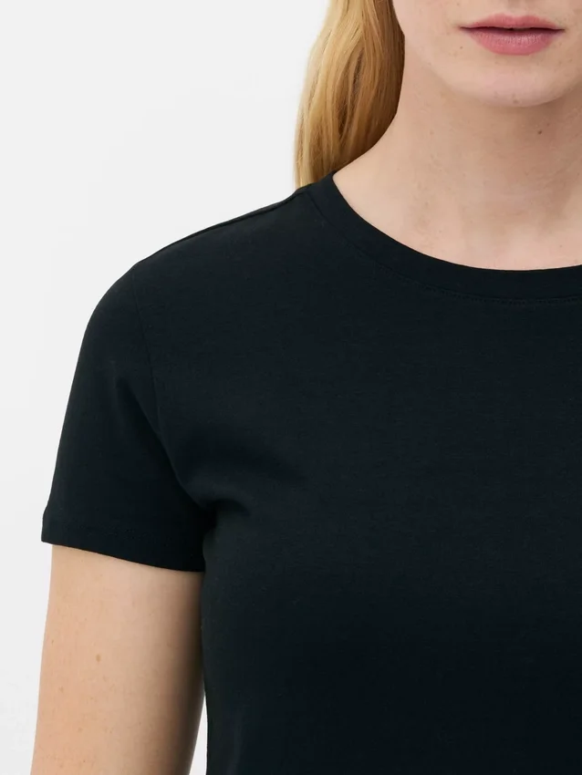 Stretch crew neck t-shirt