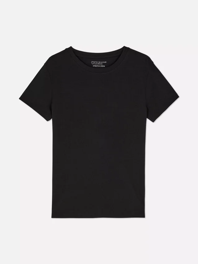 Stretch crew neck t-shirt