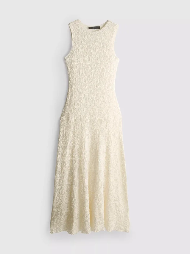 Stretch lace maxi dress