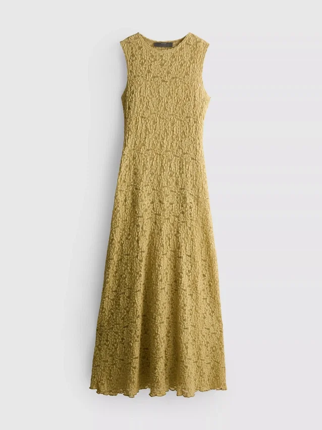 Stretch lace maxi dress