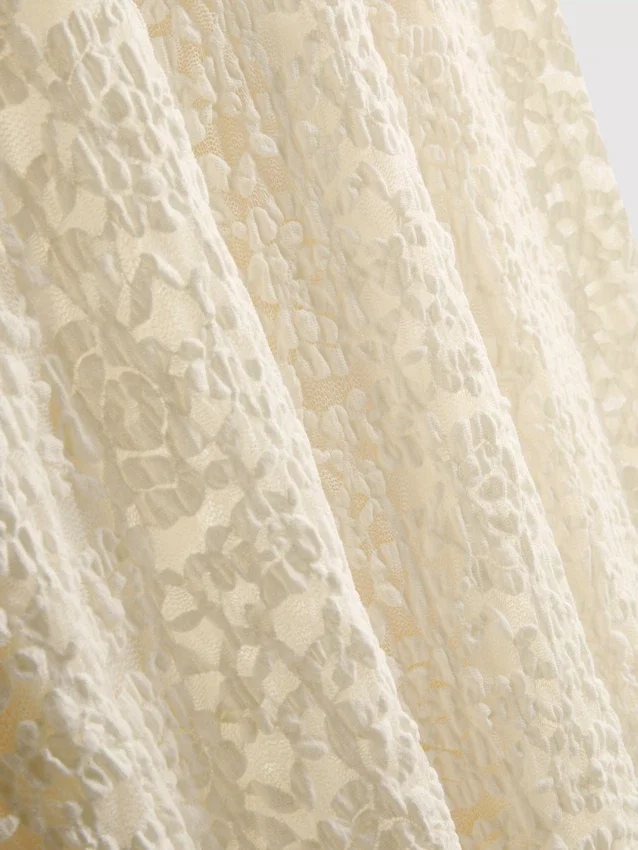 Stretch lace maxi dress