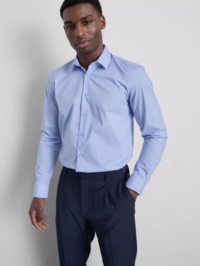 Stretch regular fit shirt
