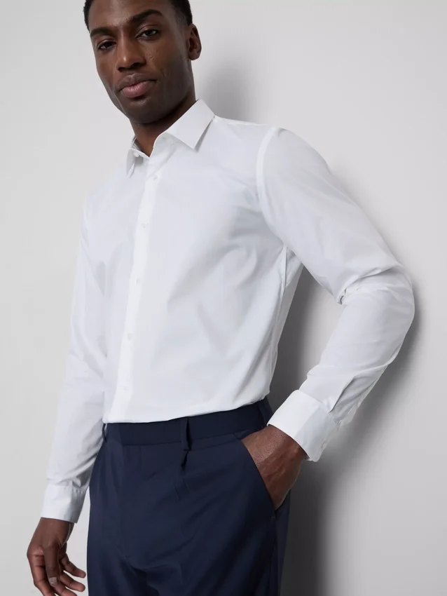 Stretch regular fit shirt