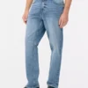 Stretch straight leg jeans