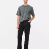 Stretch straight leg jeans