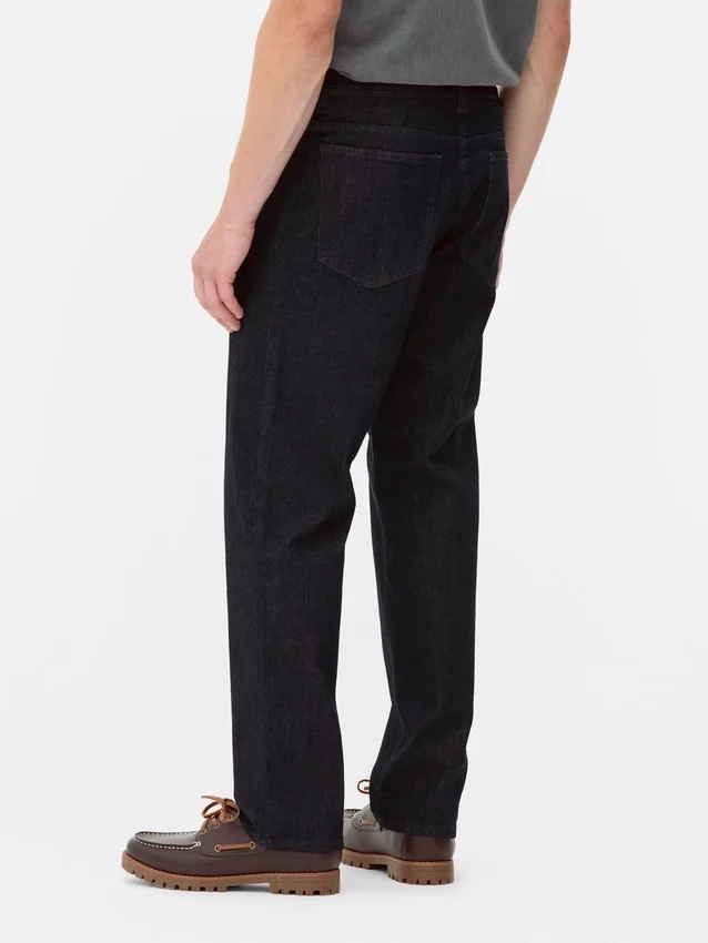 Stretch straight leg jeans