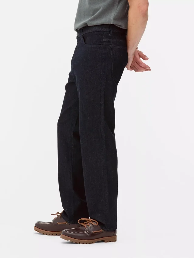 Stretch straight leg jeans