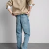 Stretch straight leg jeans