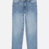 Stretch straight leg jeans