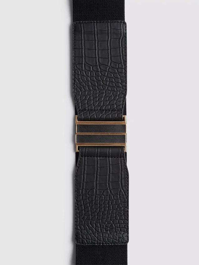 Stretch waist belt
