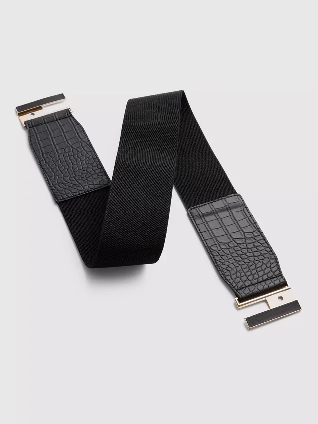 Stretch waist belt
