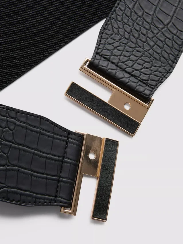 Stretch waist belt