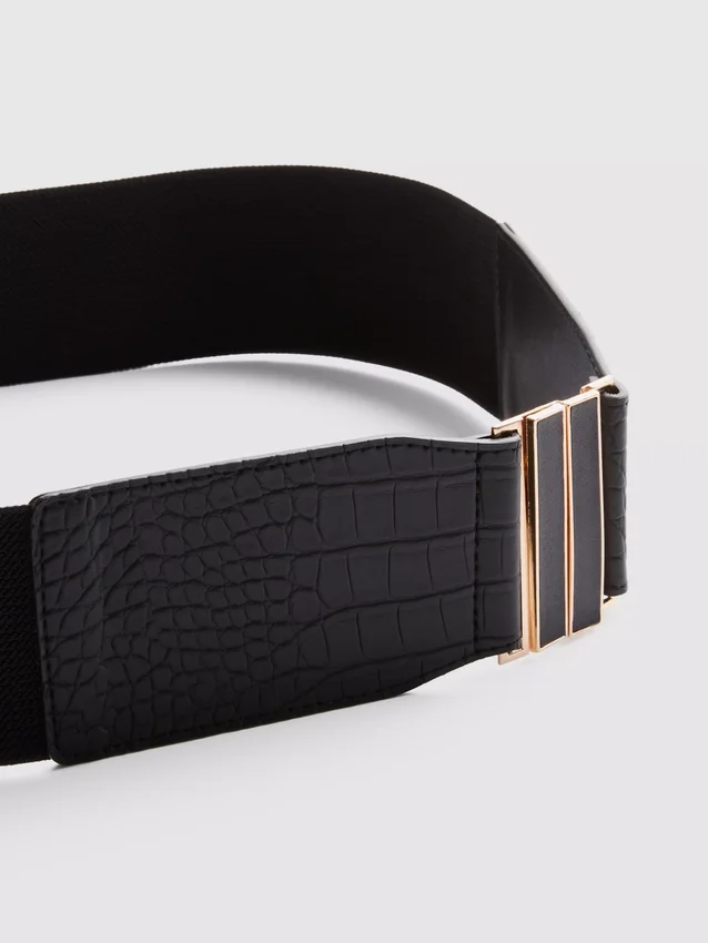 Stretch waist belt
