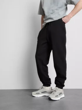 Stretch waist cuffed joggers