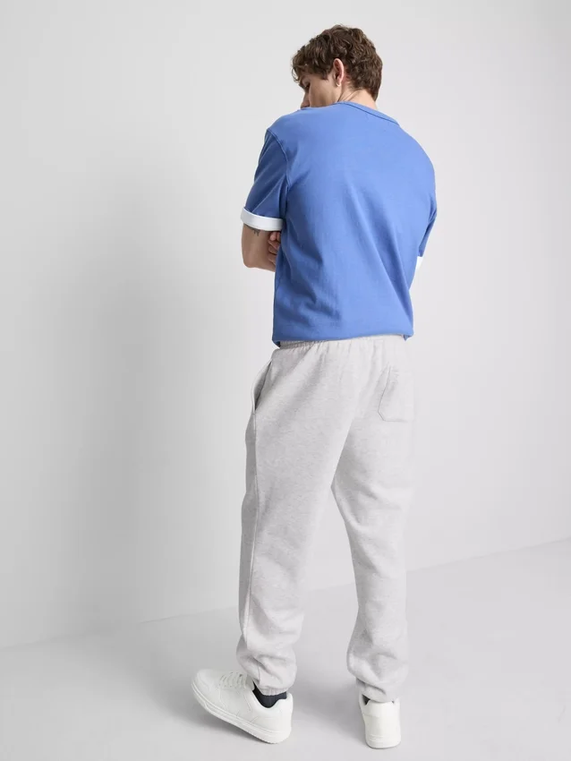 Stretch waist cuffed joggers