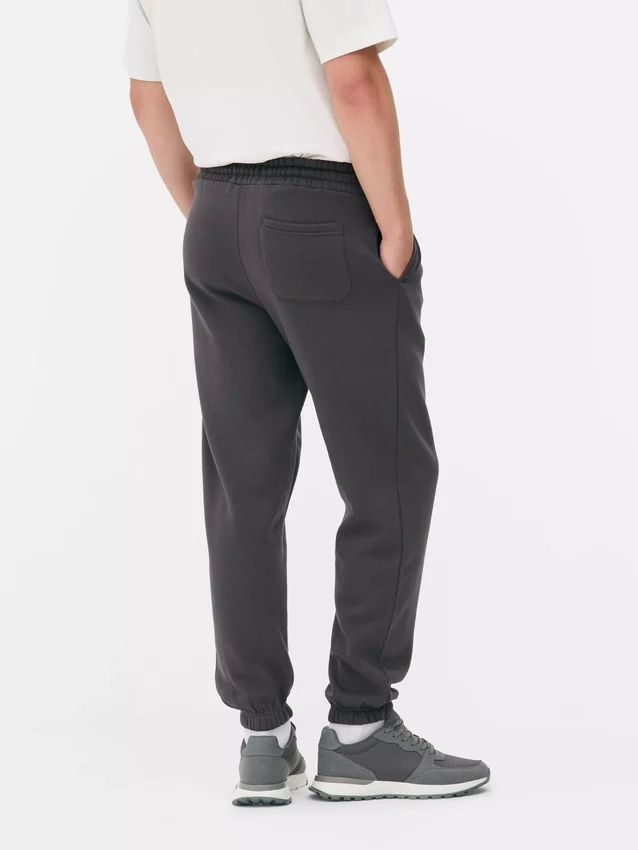 Stretch waist cuffed joggers