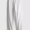 Stretch waist cuffed joggers