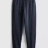 Stretch waist cuffed joggers