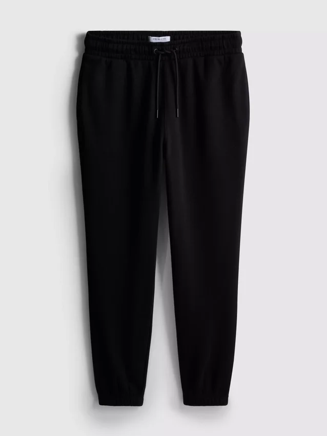 Stretch waist cuffed joggers