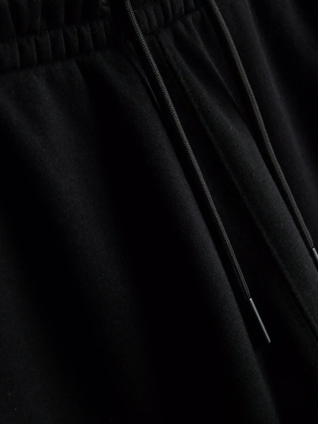 Stretch waist cuffed joggers