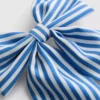 Stripe hair bow
