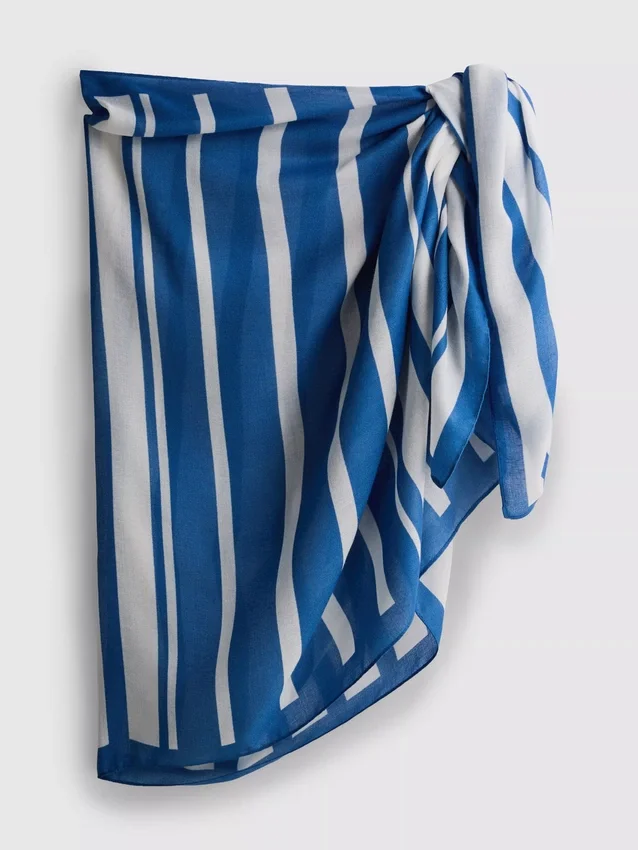 Striped beach sarong