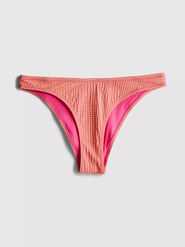 Striped brazilian bikini bottoms