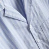 Striped button-up pajama shirt