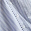 Striped button-up pajama shirt
