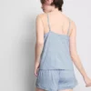 Striped cami shorty pajamas
