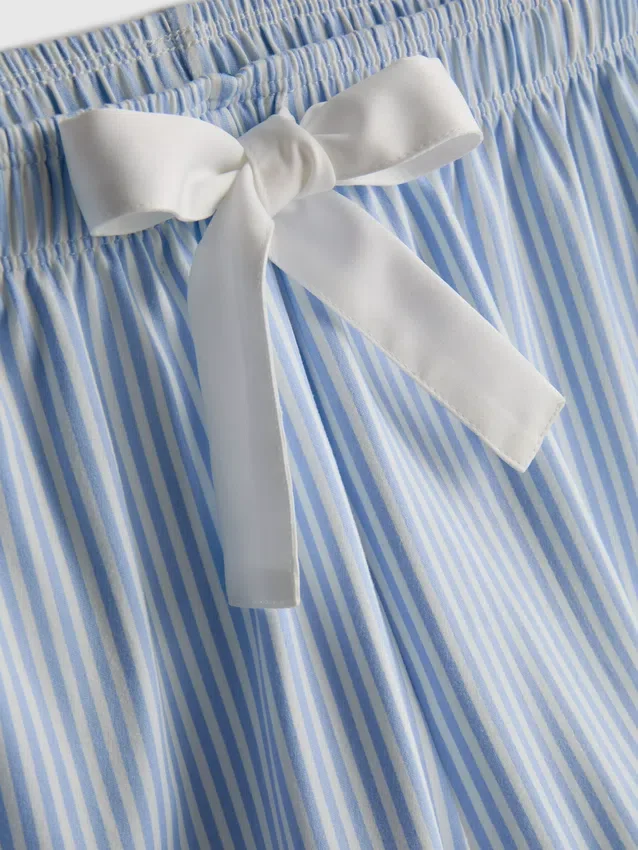 Striped cami shorty pajamas