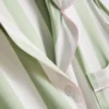 Striped cotton boyfriend pajamas
