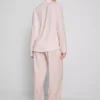 Striped jersey boyfriend pajamas