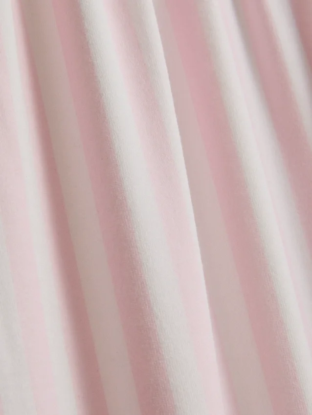 Striped jersey boyfriend pajamas