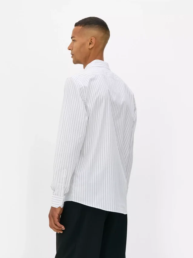 Striped long sleeve shirt