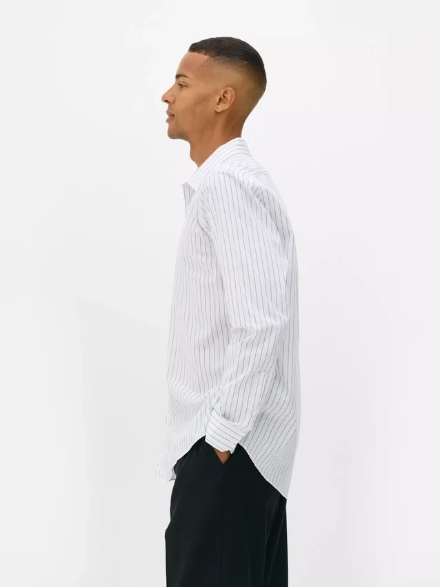 Striped long sleeve shirt