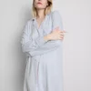Striped oversized boyfriend nightshirt