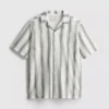 Striped pajama shirt