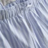 Striped pajama shorts