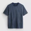 Striped pajama top