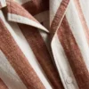 Striped revere collar shirt