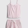 Striped shorty pajamas