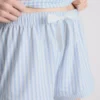 Striped shorty pajamas