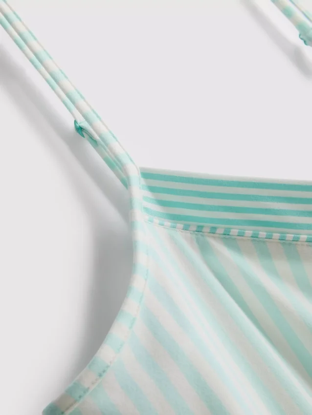 Striped shorty pajamas