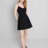 Structured corset mini dress