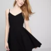 Structured corset mini dress