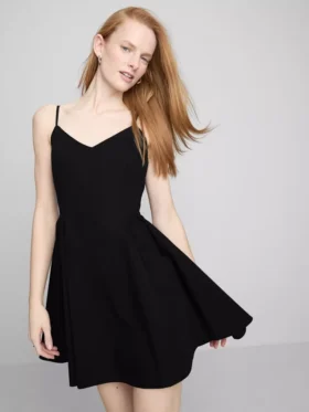 Structured corset mini dress