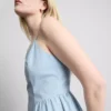 Structured corset mini dress
