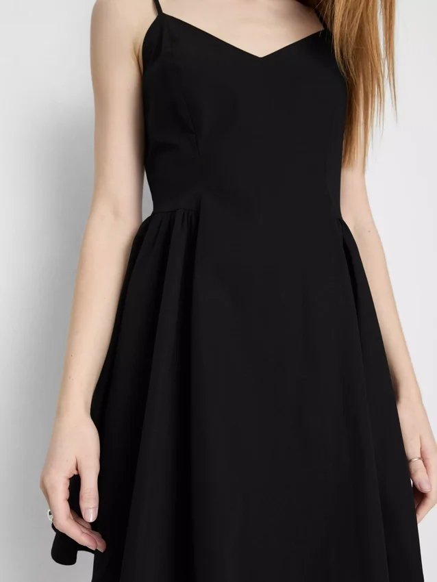 Structured corset mini dress
