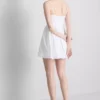 Structured corset mini dress